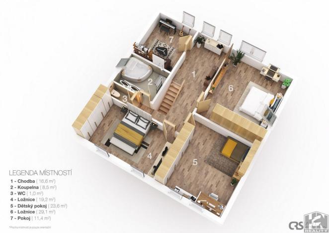 Pronájem rodinného domu, Liberec - Liberec XXV-Vesec, Na Veseckém kopci, 213 m2