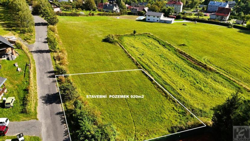 Prodej pozemku, Železný Brod - Jirkov, 920 m2