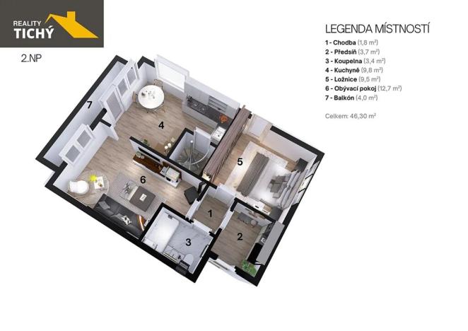 Prodej rodinného domu, Náchod, V Úvozu, 101 m2