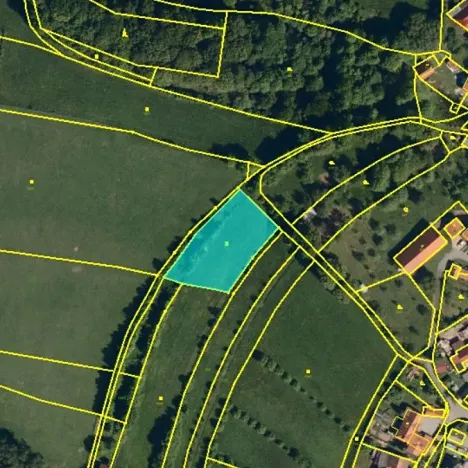 Prodej podílu pozemku, Valašské Meziříčí, 1972 m2