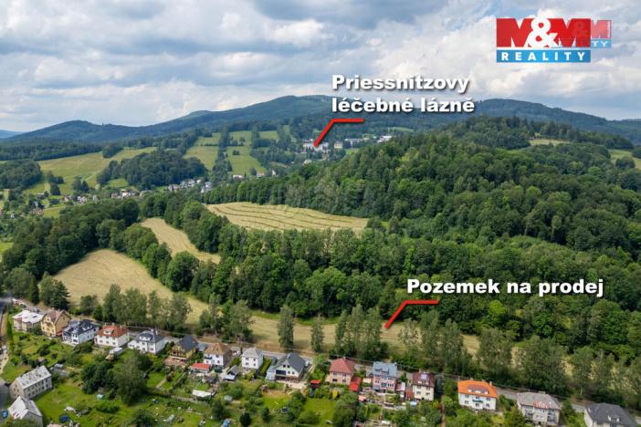Prodej pozemku pro bydlení, Jeseník, Thámova, 4992 m2