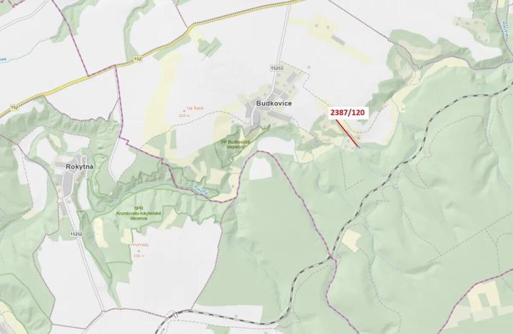 Dražba pozemku, Ivančice, 234 m2