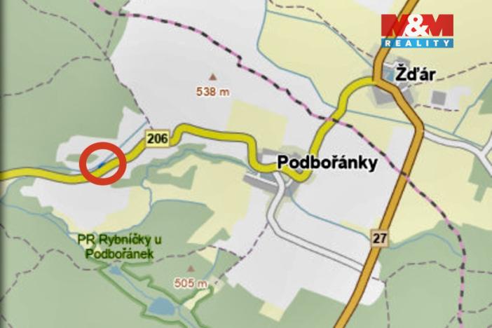 Prodej rybníku, Jesenice - Podbořánky, 318 m2