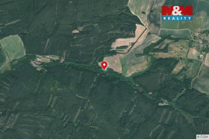 Prodej lesa, Jesenice - Podbořánky, 1547 m2