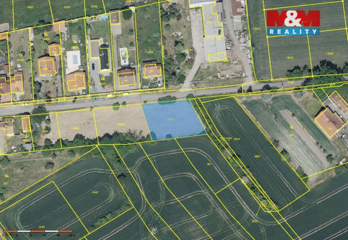 Prodej pozemku pro bydlení, Cítoliby, 1008 m2