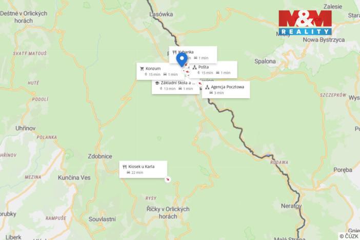 Prodej pozemku pro bydlení, Orlické Záhoří, 1517 m2