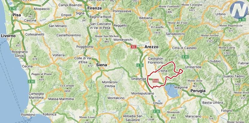 Prodej bytu 3+1, Cortona, Itálie, 96 m2