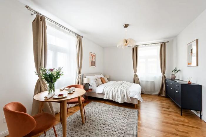 Prodej bytu 1+kk, Praha - Nové Město, Washingtonova, 31 m2