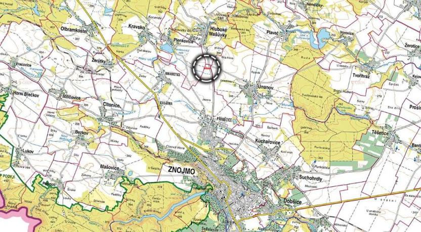 Prodej pole, Znojmo, 3634 m2