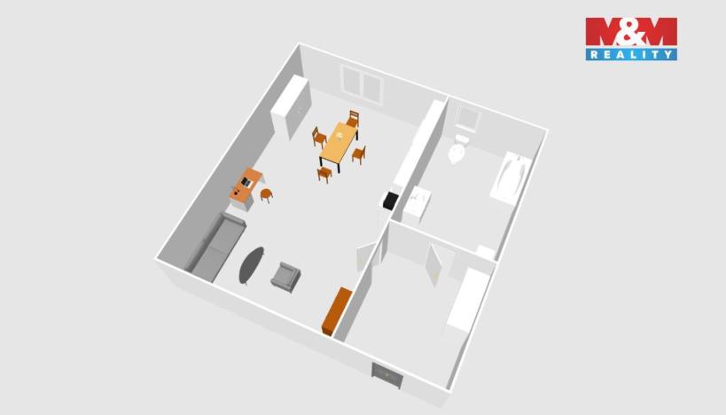 Prodej bytu 1+kk, Jičín - Valdické Předměstí, Tylova, 28 m2