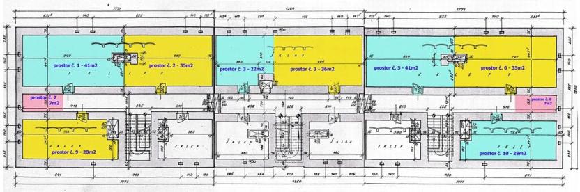 Pronájem skladu, Praha - Bubeneč, Šestidomí, 105 m2