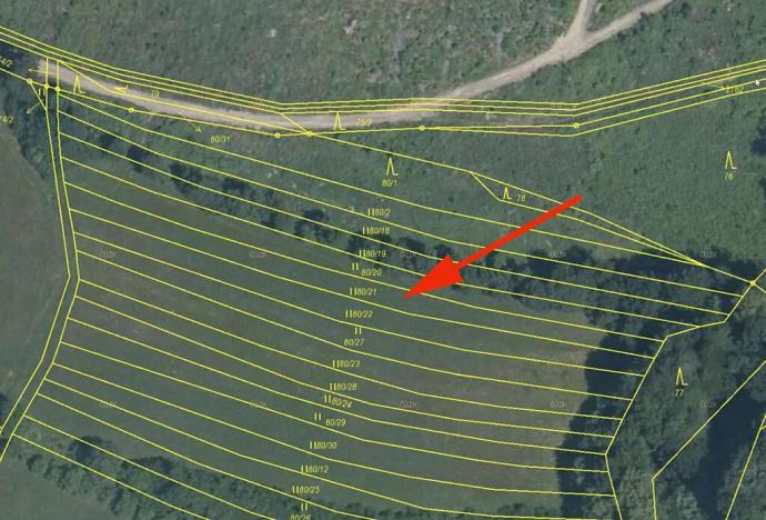 Prodej podílu louky, Rajnochovice, 510 m2