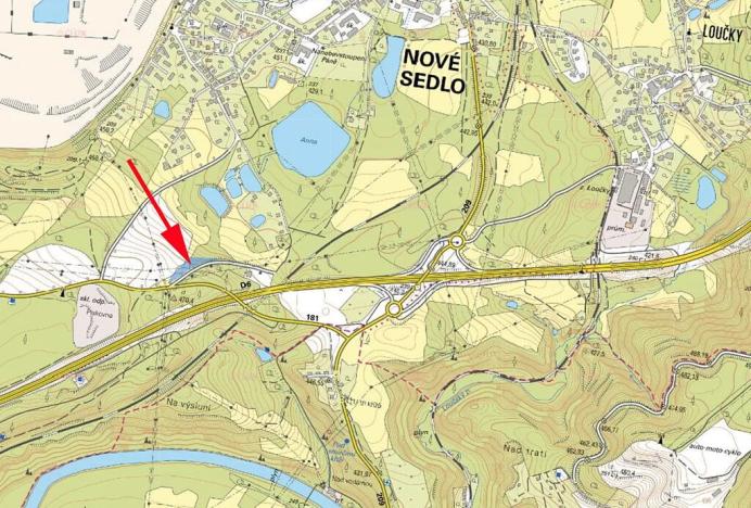 Prodej louky, Nové Sedlo, 3099 m2