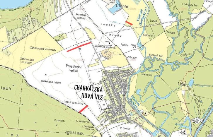 Prodej podílu pole, Břeclav, 4189 m2