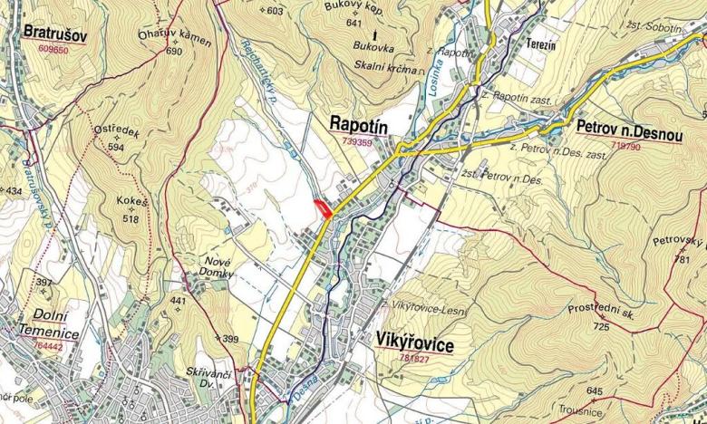 Prodej pozemku pro bydlení, Rapotín, 15153 m2