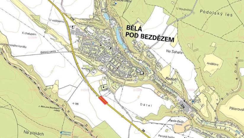 Prodej pole, Bělá pod Bezdězem, 3526 m2