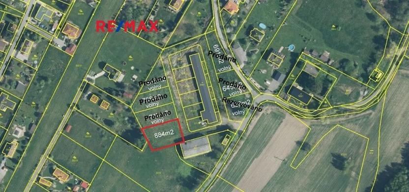 Prodej pozemku pro bydlení, Petrovice u Karviné, 884 m2