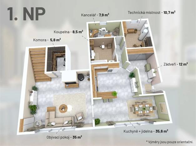 Prodej rodinného domu, Děčín, Riegrova, 250 m2