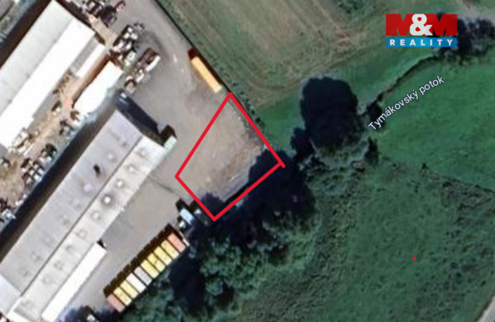 Pronájem komerčního pozemku, Tymákov, 700 m2
