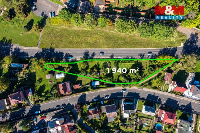 Prodej pozemku pro bydlení, Ústí nad Labem - Střekov, 1940 m2