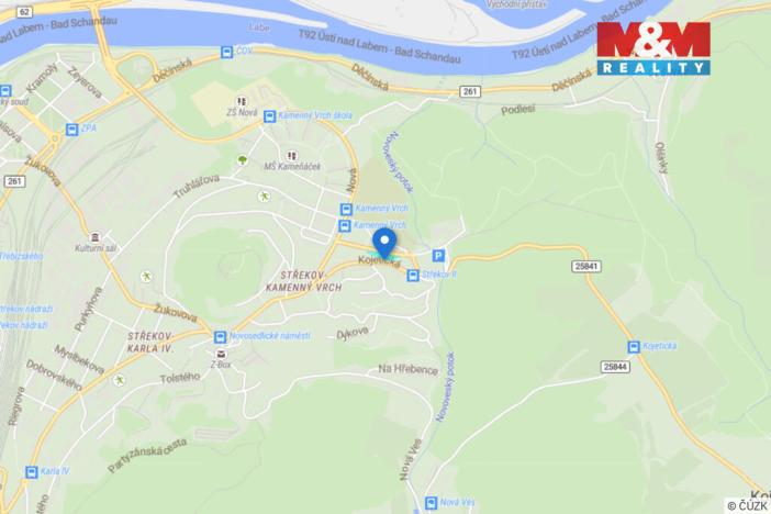 Prodej pozemku pro bydlení, Ústí nad Labem - Střekov, 1940 m2