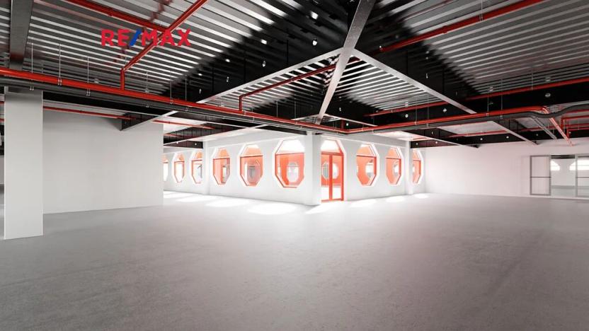 Pronájem kanceláře, Pardubice, Masarykovo náměstí, 2000 m2