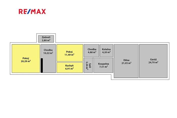 Prodej rodinného domu, Zdechovice, 117 m2