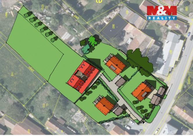 Prodej pozemku pro bydlení, Semechnice, 1038 m2