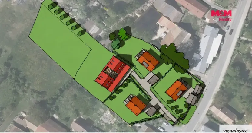 Prodej pozemku pro bydlení, Semechnice, 1038 m2