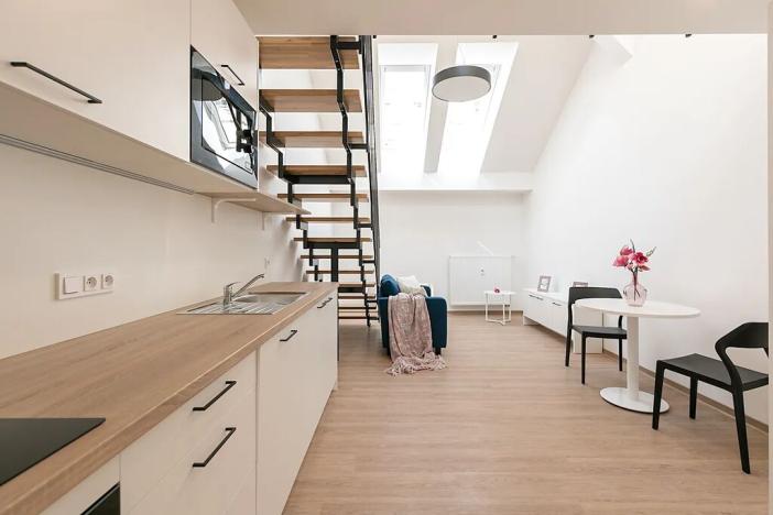 Pronájem bytu 1+kk, Brno, Poštovská, 43 m2