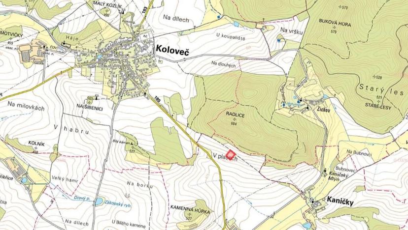 Prodej pole, Chocomyšl, 6221 m2