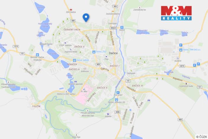 Prodej bytu 2+1, Dačice - Dačice V, U Stadionu, 41 m2