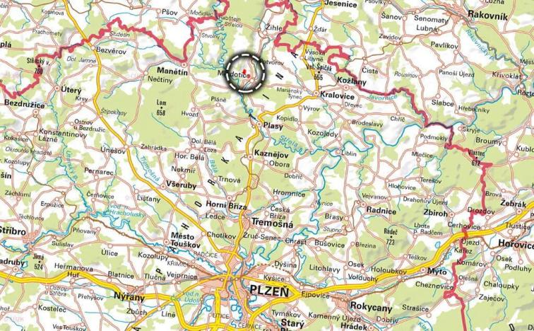 Prodej pole, Mladotice, 9634 m2