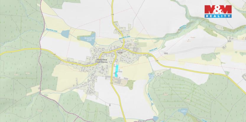 Prodej komerčního pozemku, Albrechtice nad Vltavou, 6003 m2