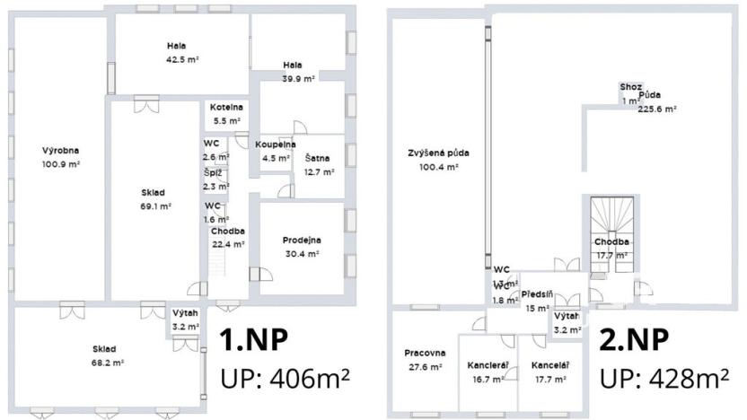 Prodej výrobních prostor, Letovice, U koupaliště, 834 m2
