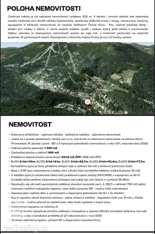 Dražba vily, Janské Lázně, Horní promenáda, 435 m2