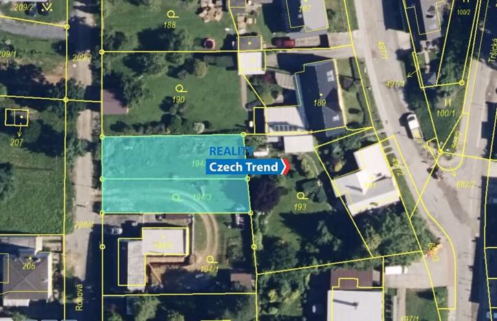 Prodej pozemku pro bydlení, Přerov, 614 m2