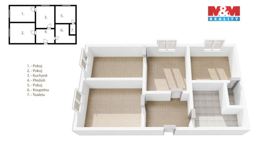 Prodej chalupy, Čestice - Doubravice u Volyně, 80 m2