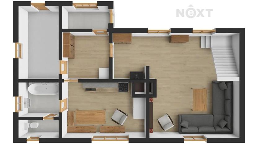 Prodej chalupy, Loučovice, 141 m2