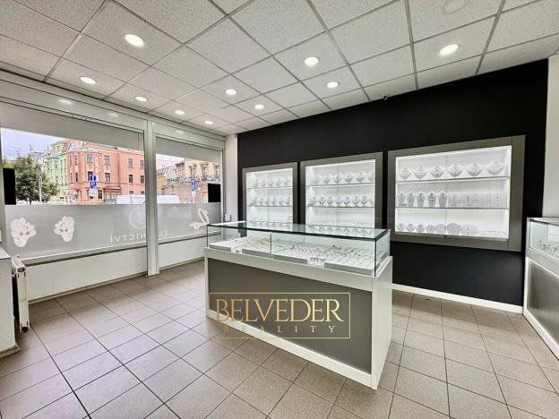 Pronájem obchodního prostoru, Teplice, Masarykova třída, 50 m2