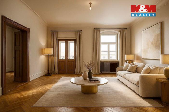 Prodej bytu 2+1, Jindřichův Hradec - Jindřichův Hradec I, Panská, 86 m2