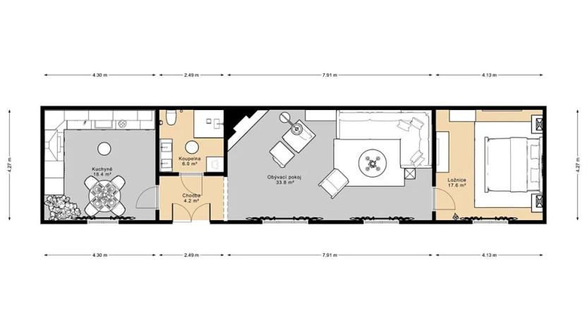 Prodej rodinného domu, Počedělice, 135 m2