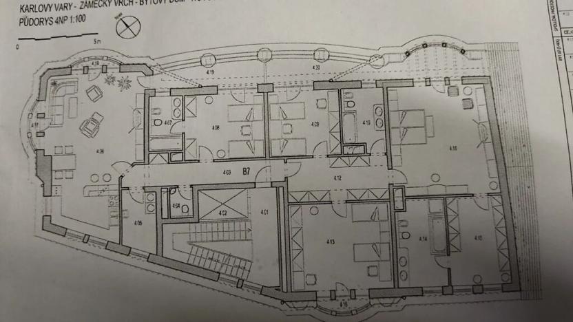 Prodej bytu 6+kk a větší, Karlovy Vary, Zámecký vrch, 225 m2