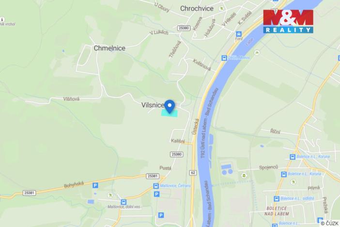 Prodej pozemku pro bydlení, Děčín - Děčín XII-Vilsnice, 7605 m2