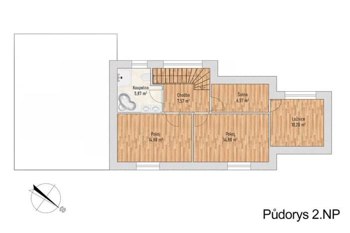 Prodej rodinného domu, Bílkovice, 164 m2