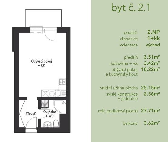 Pronájem bytu 1+kk, Mariánské Lázně, Chebská, 30 m2