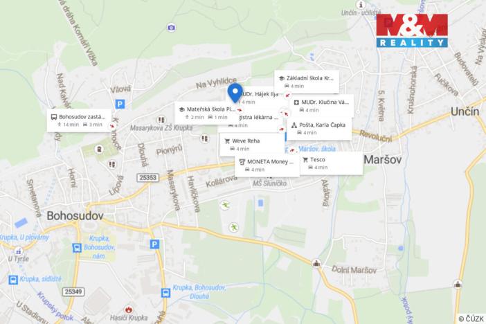 Prodej bytu 3+1, Krupka - Maršov, Dukelských hrdinů, 68 m2