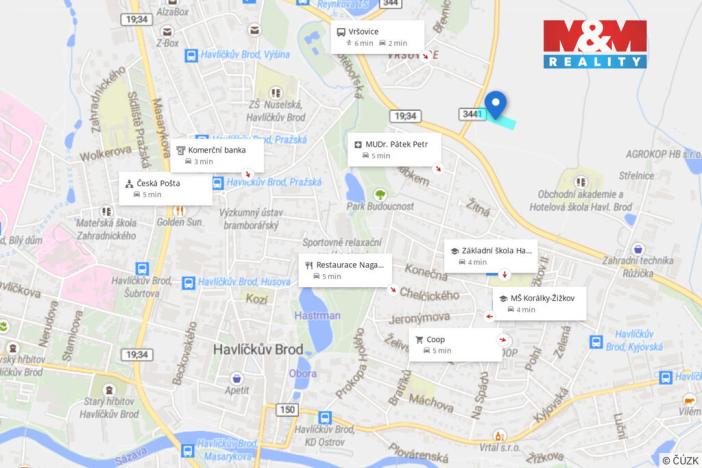 Prodej zahrady, Havlíčkův Brod, 4918 m2