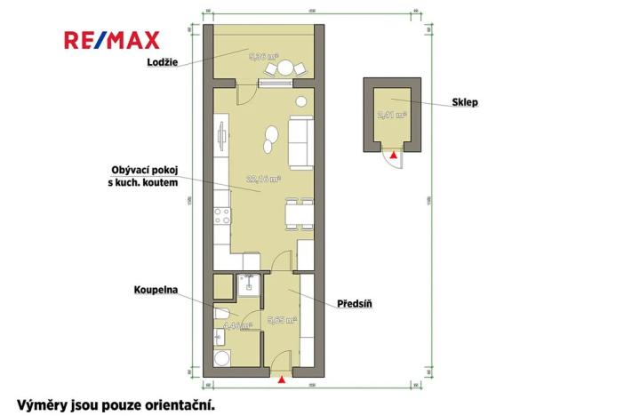 Prodej bytu 1+kk, Plzeň, Františka Kováříka, 32 m2