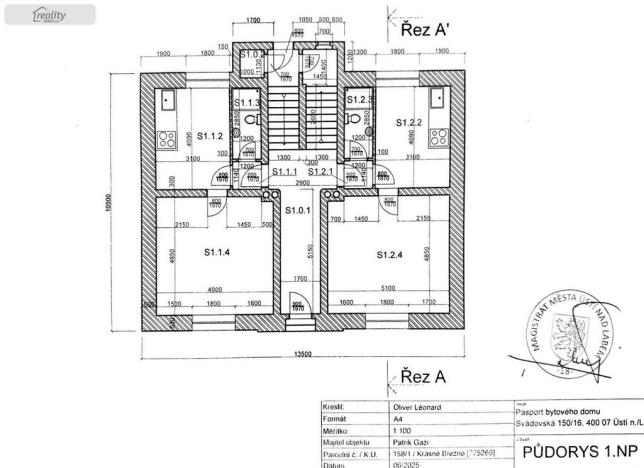 Prodej činžovního domu, Ústí nad Labem - Krásné Březno, Svádovská, 387 m2